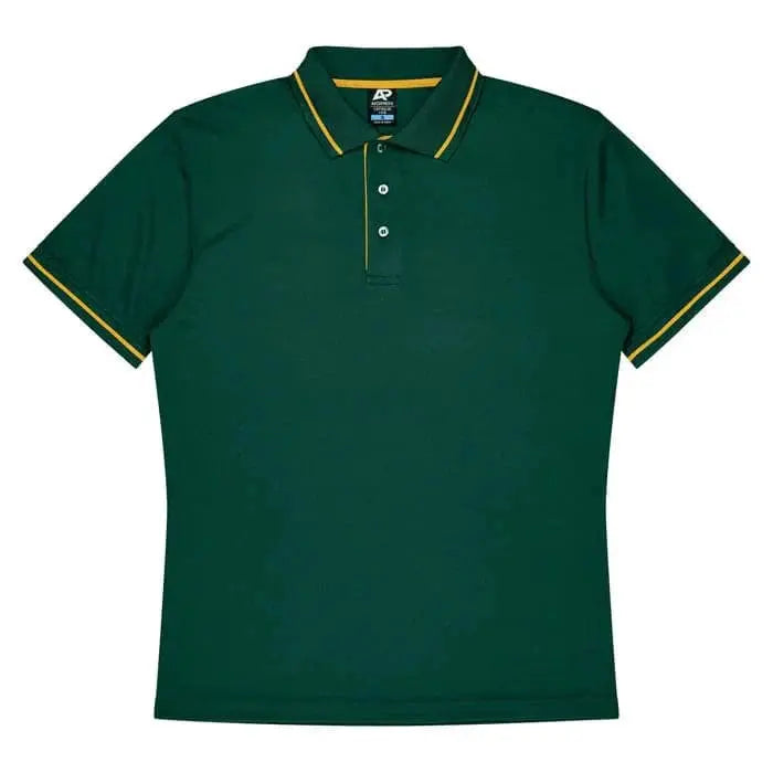 Aussie Pacific Cottesloe Kids Polo Shirt 3319 Aussie Pacific BOTTLE/GOLD 4